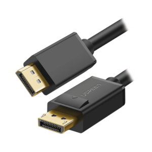 Cable DisplayPort 1.2 Macho a Macho | Longitud 1.50 Metros (4.92 Pies) | Versión DP1.2 | Soporta 4K@60Hz; 2K@144Hz | Soporta 3D | Color Profundo de 8 y 10 Bits | Blindaje Interno Múltiple | Cobre Estañado 28AWG | Botón de Liberación
