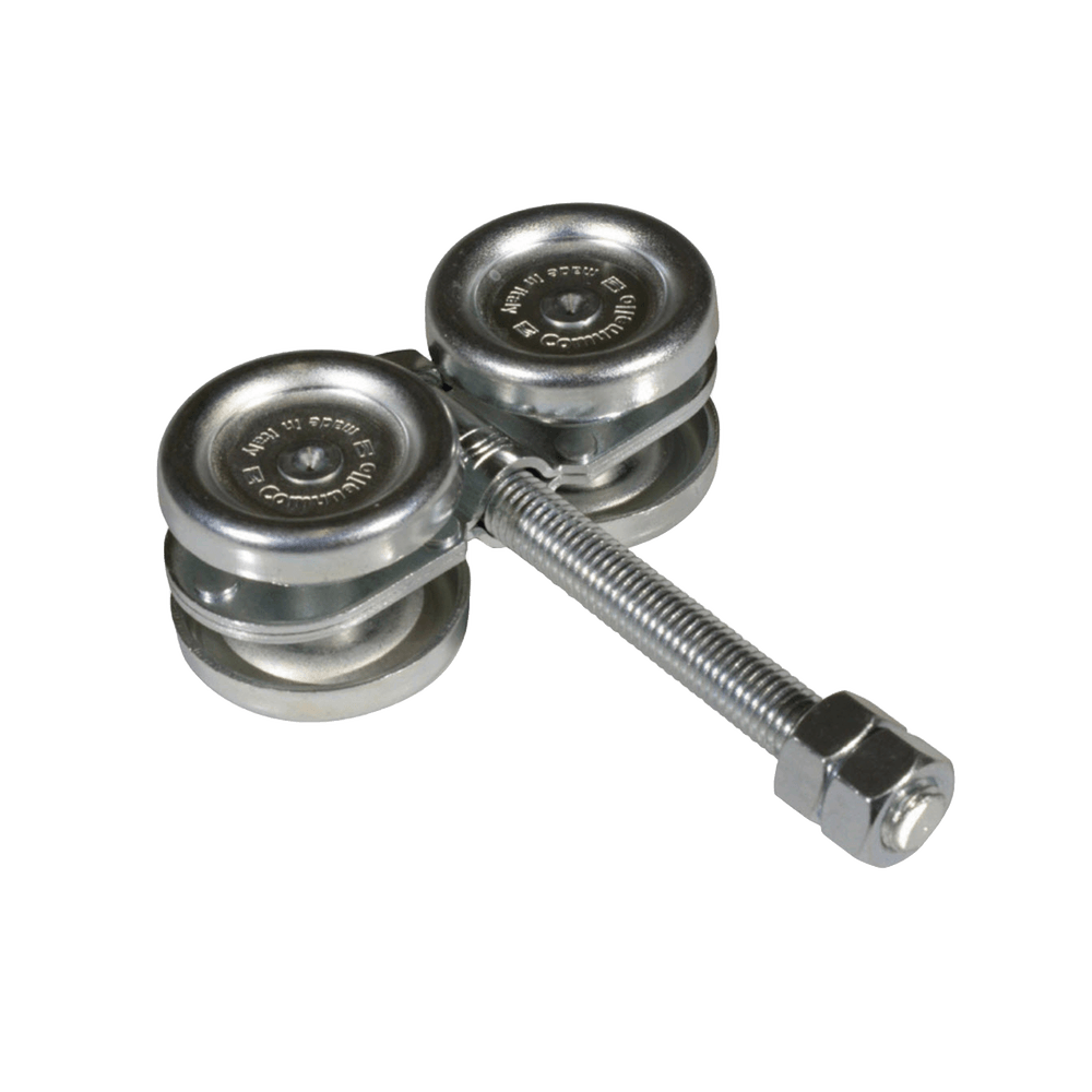ECO KIT 4C - M / Kit de Carretillas de Cuatro Ruedas / Carga Soportada de 150 lbs / Incluye Dos Carretillas Para Puertas Colgantes