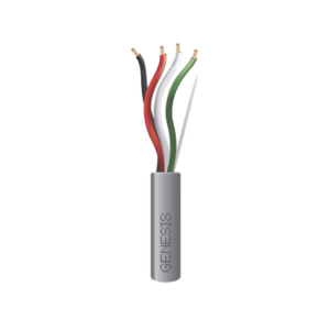 Bobina de 152 Metros (500 Pies) / Cable 4 x 16 AWG / Color Gris / Aplicaciones de Control / Riser