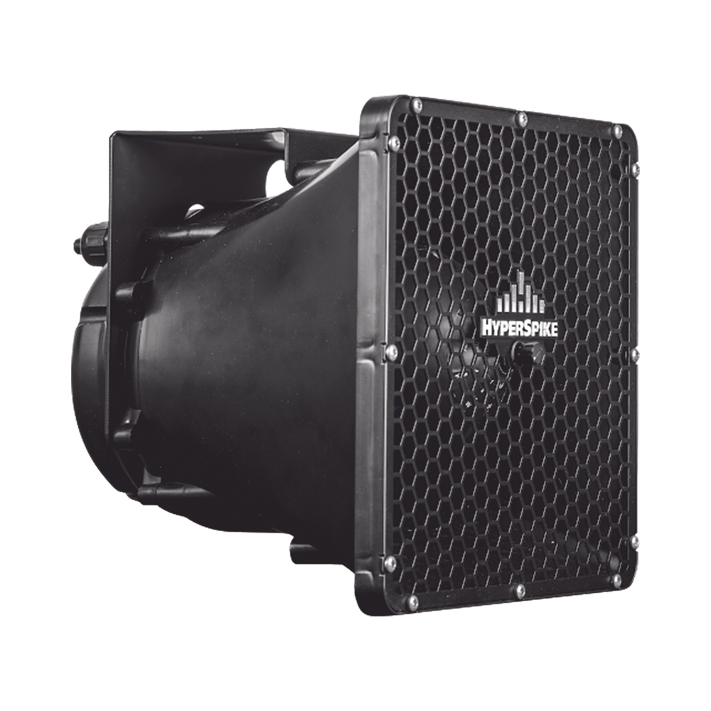 Altavoz De Alta Fidelidad HyperSpike®, Serie TCPA-10, Con Aislante De Ruido, Listado UL1480, Clase I, Division 2 (CID2), Color Negro, Exterior/Interior, 8 ohm