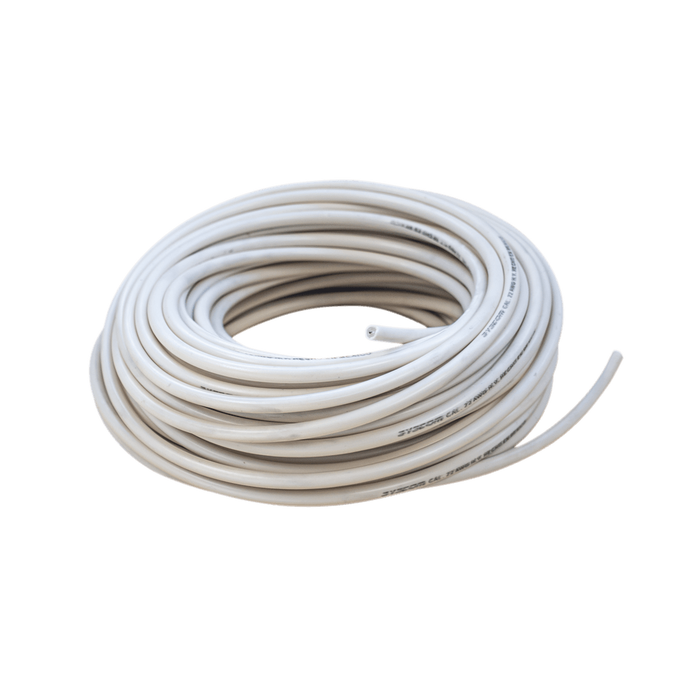 Cable doble aislado de alta durabilidad para cercas electrificadas Bobina con 25 mts (Cable bujia)