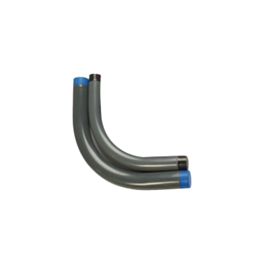 Codo Conduit  Rígido de Aluminio de 1/2" (13 mm) / Recubierto de PVC / Interior de Uretano.