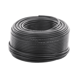 Cable Fotovoltaico Negro / 6mm² (10AWG) / Material COBRE /  2000V / Rollo de 100m