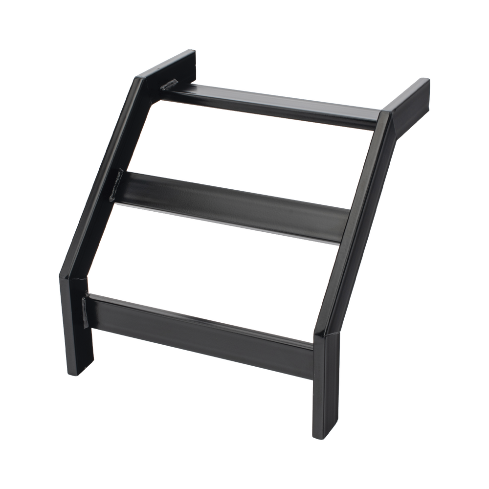 (CHCVET1X12EPK) CURVA VERTICAL EXTERIOR TUBULAR 1.5 DE PERALTE X 12 ANCHO PINTURA EPOX COLOR NEGRO, INCLUYE COPLe y tornilleria