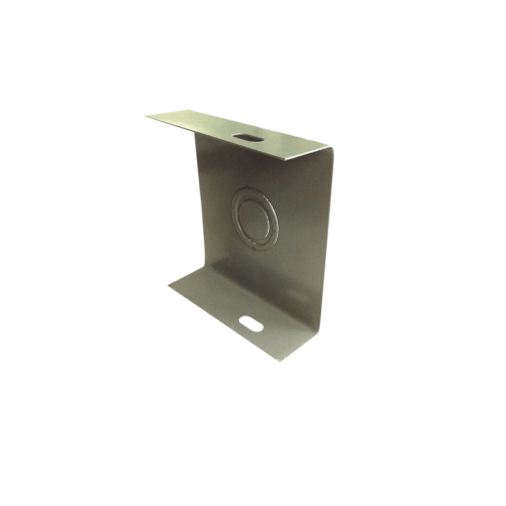 Placa cierre 65 x 65 mm, fabricado en lámina de acero al carbón