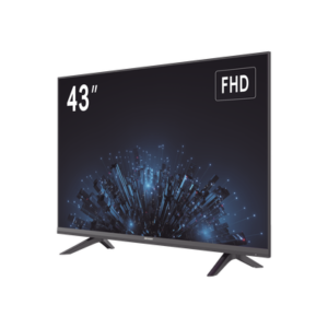 Monitor LED Full HD 43" / Ideal para Oficina y Hogar / Uso 24-7 / Entrada HDMI/VGA/USB / Compatible con Montaje VESA (200 X 200) / Bocinas Integradas