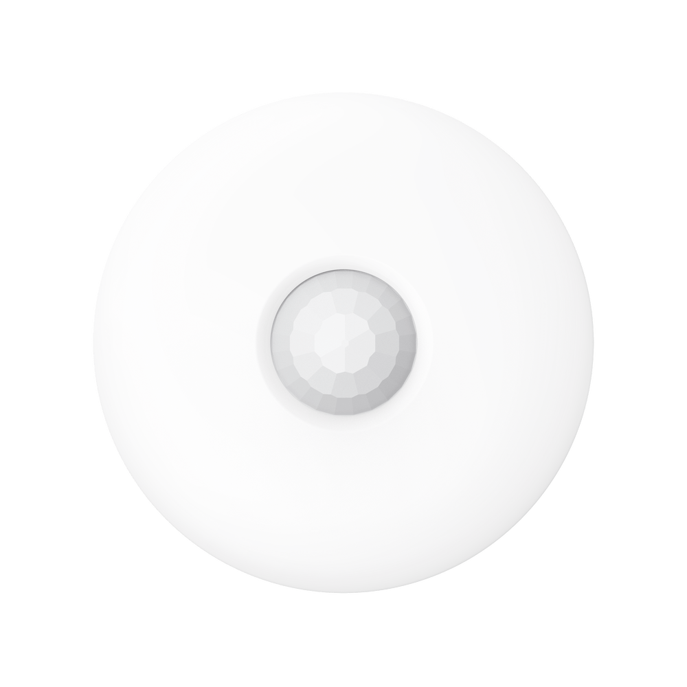 Sensor PIR de Movimiento Dual-Tech con Cobertura de 360° / Rango de Detección 12 mts / Uso en Interior