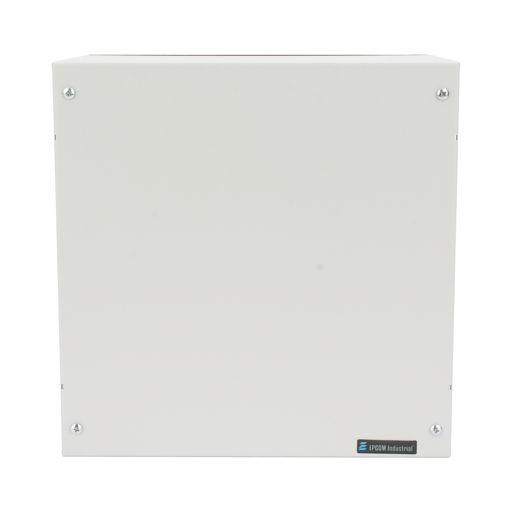 Gabinete Metálico de Resguardo para DVR compatible con HiLook TURBO DVR-104G-M1/T + PS-12-DC-4C