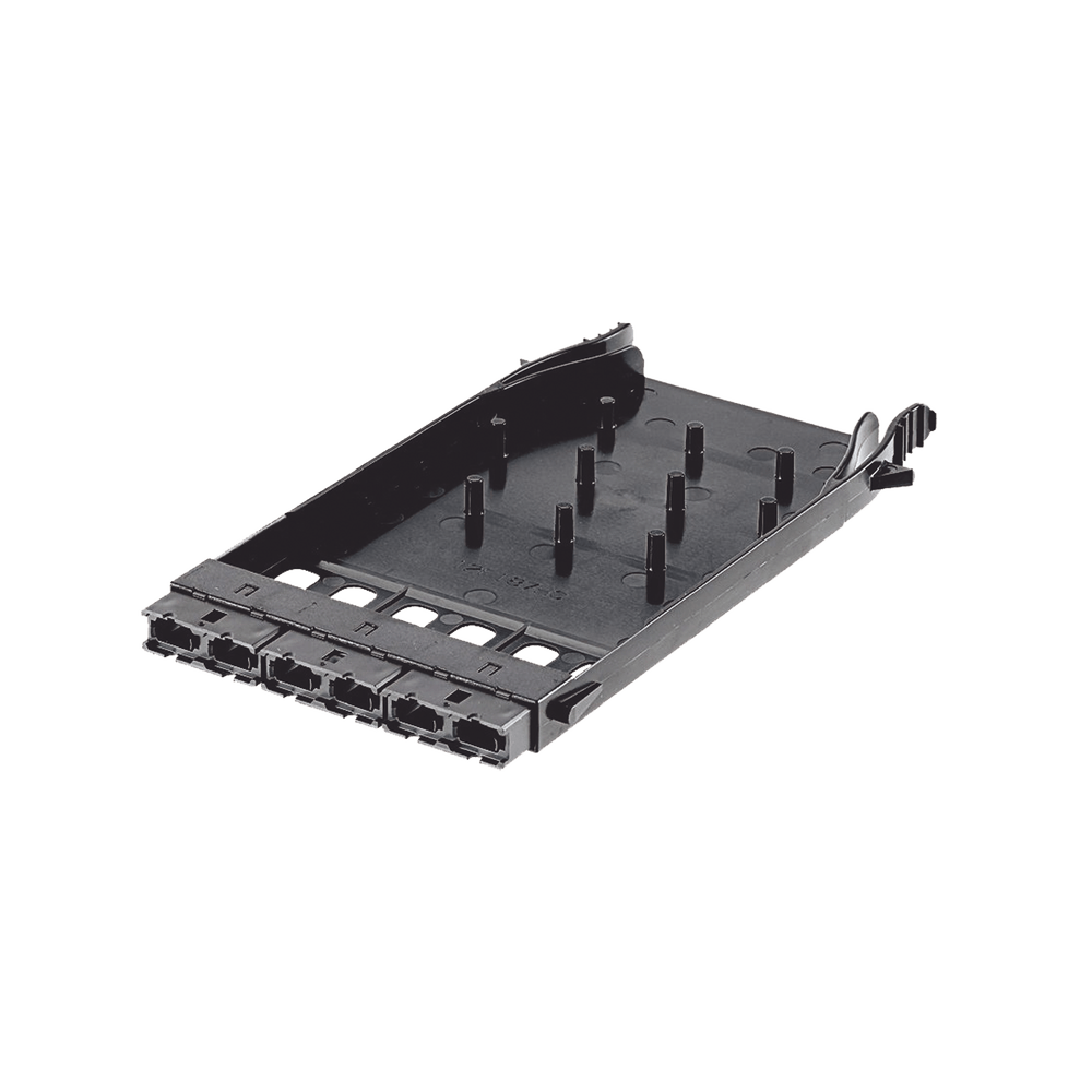 Cassette HD Flex? Con 6 Adaptadores MPO Tipo A, Color Negro