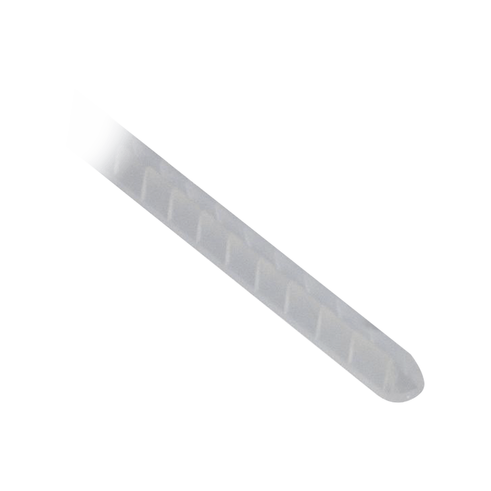 Cubre-filos Ranurado con Adhesivo, para Bordes de 1.6 a 2.5mm, de 30.5m de Largo, Color Natural