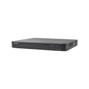 [Audio Bidireccional] DVR 32 Canales TurboHD + 8 Canales IP / 5 Megapixel Lite - 3K Lite / Acusense / Reconocimiento Facial  / Audio por Coaxitron / 2 Bahías de Disco Duro / H.265+ / Salida de Video en Full HD