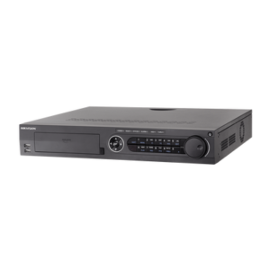 DVR 32 Canales TurboHD + 32 Canales IP / 8 Megapixel (4K) / 4 Bahías de Disco Duro  / RAID 0,1,5,6,10 / POS / Acusense / 16 Entradas de Alarma