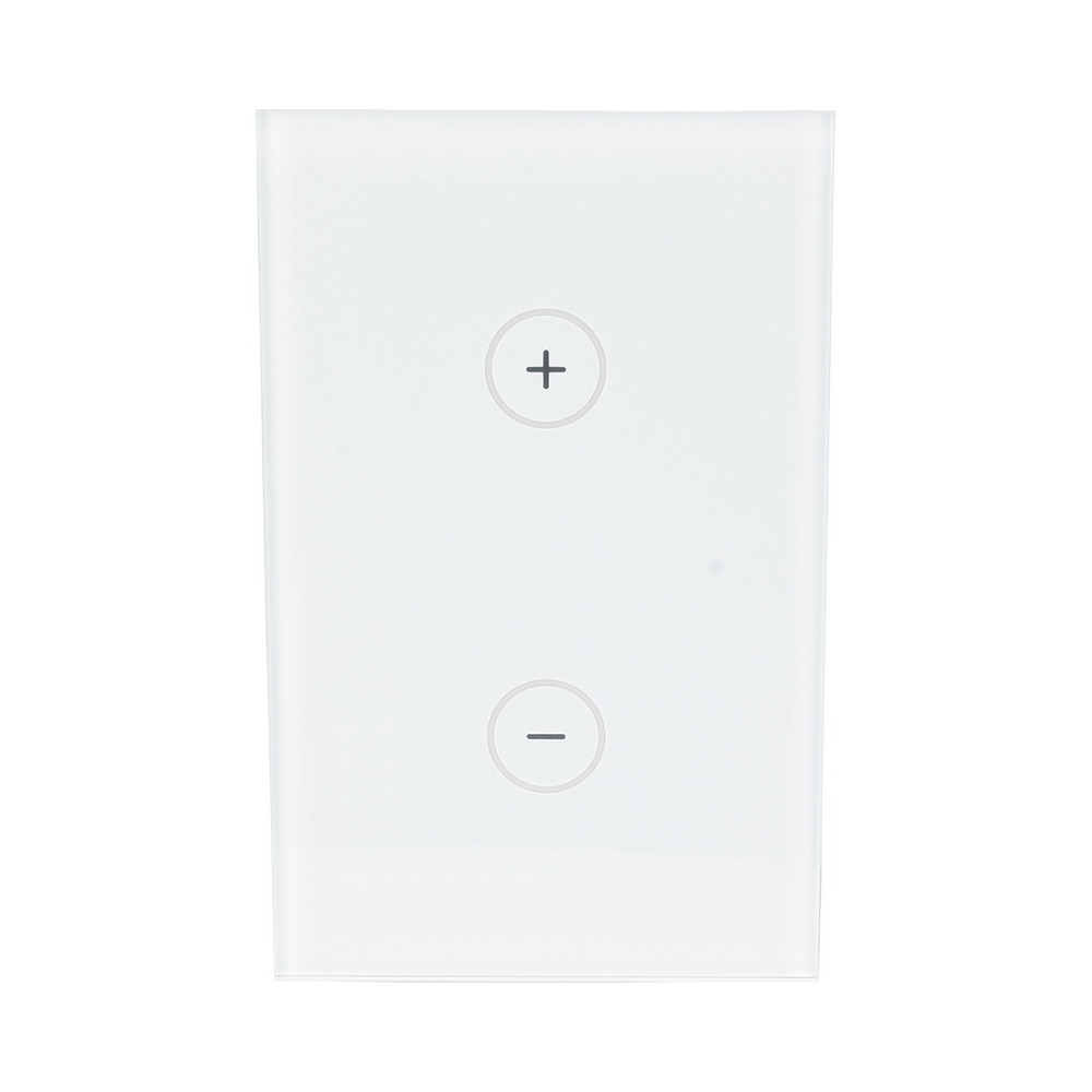 (ZWAVE) Dimmer panel táctil touch inalámbrico Zwave Plus. Compatible con Hubitat HC8, Álula  M2M, otros