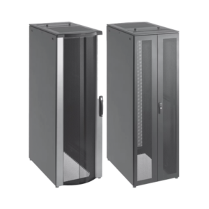 Gabinete de Telecomunicaciones de 42 UR ProLine FloTek, 600 mm de Ancho, 1000 mm de Profundidad, Color Negro