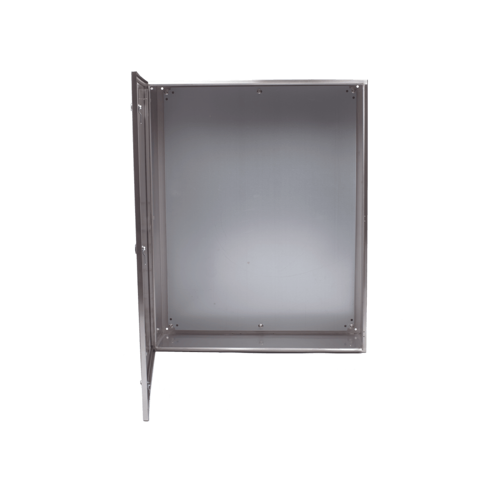 Gabinete de Acero Inoxidable IP66 Uso en Intemperie (800 x 1000 x 300 mm) con Placa Interna Galvanizada. - Imagen 4