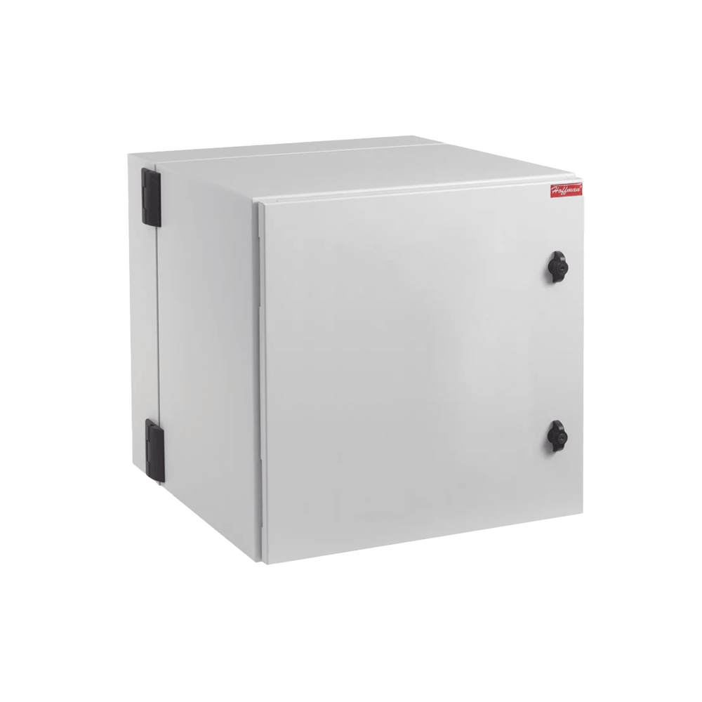 Gabinete Industrial ProTek de 12 UR de 612 x 600 x760 mm Puerta Sólida de , Protección NEMA Tipo 4/12; IP66, Abatible, Fabricado en Acero,, Color Gris Claro