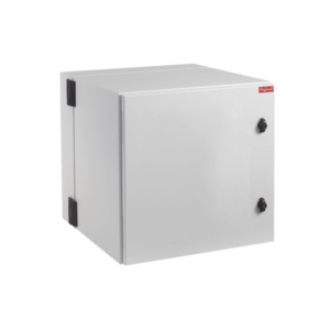 Gabinete Industrial ProTek de 12 UR de 612 x 600 x760 mm Puerta Sólida de , Protección NEMA Tipo 4/12; IP66, Abatible, Fabricado en Acero,, Color Gris Claro