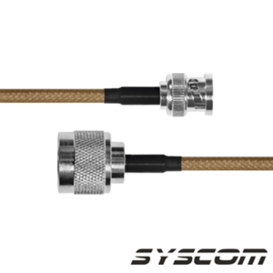 Jumper con Cable LP142 de 60 cm (23.62 Pulgadas), con Conectores BNC Macho a N Macho.