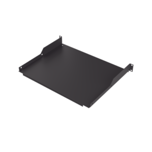 Charola para Soportar Equipos en Rack de 19 in, Profundidad de 34 cm, Color Negro, 1U