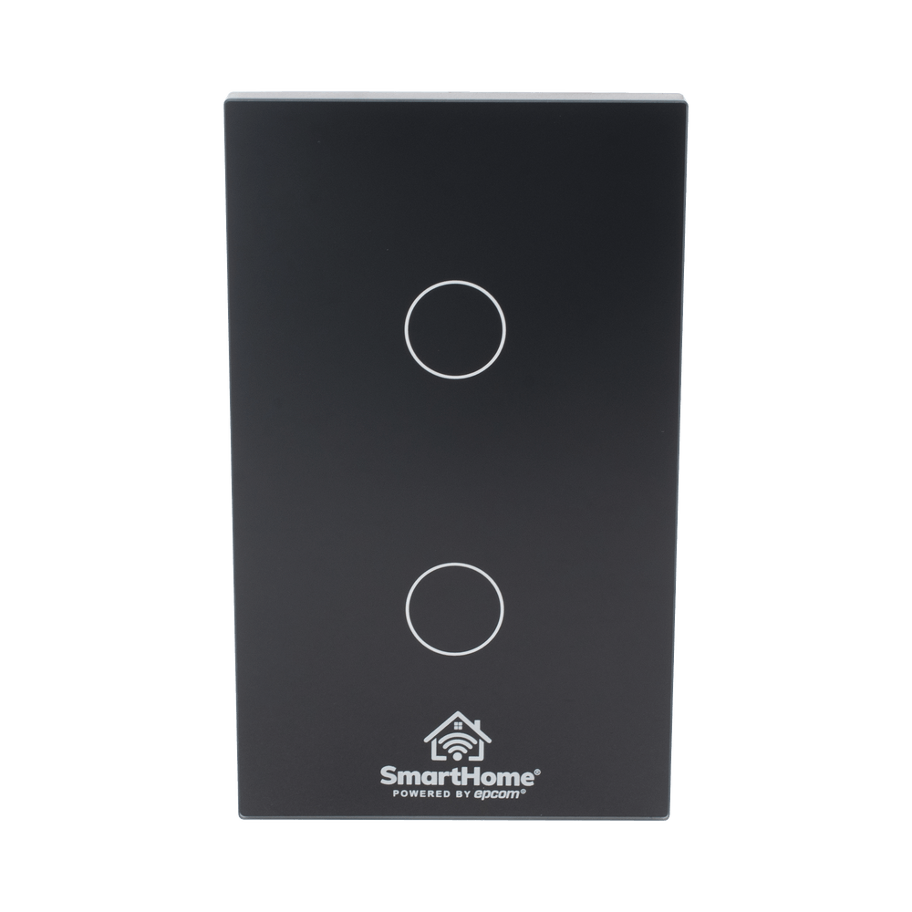 (Wifi) Apagador switch inalámbrico WIFI, control de 2 regresos de carga, 110V