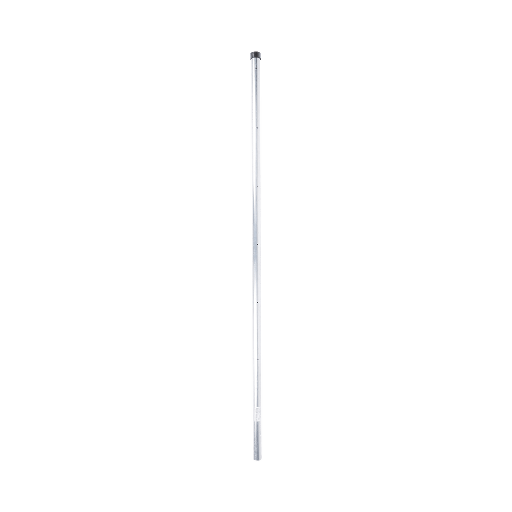 Poste de Esquina  para Cerca Electrificada. Tubo Galva. de 1.4m, cal. 18 de 1" Diam. (Sin pintar). Ideal para 6 Aisladores
