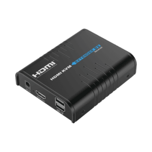Receptor Compatible para Kits TT373KVM4.0 | Resolución 1080P @ 60 Hz | Soporta STP y UTP CAT6 | Control IR | Compatible con Switch Gigabit para control KVM múltiple.