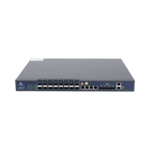 OLT de 16 puertos GPON con 8 puertos Uplink (4 puertos Gigabit Ethernet + 4 puertos SFP / puertos SFP+) hasta 2,048 ONUs