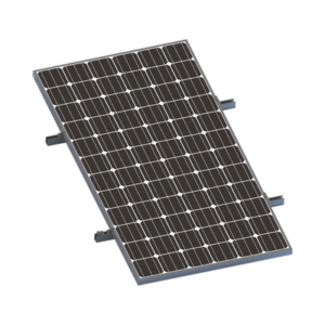 Kit De Minirieles Para Panel Solar Arreglo 1X1 Para Instalación Plano En Lámina