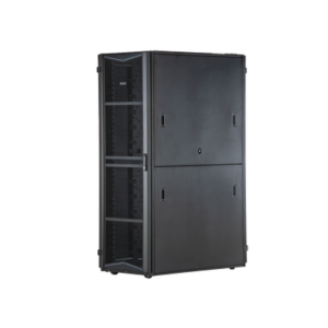 Gabinete FlexFusion para Centros de Datos, 42 UR, 800 mm de Ancho, 1200 mm de Profundidad, Fabricado en Acero, Color Negro