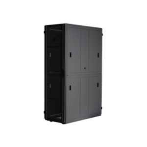 Gabinete FlexFusion™ XGL (Light) para Centros de Datos, 42 UR, 600 mm de Ancho, 1070 mm de Profundidad, Fabricado en Acero, Color Negro