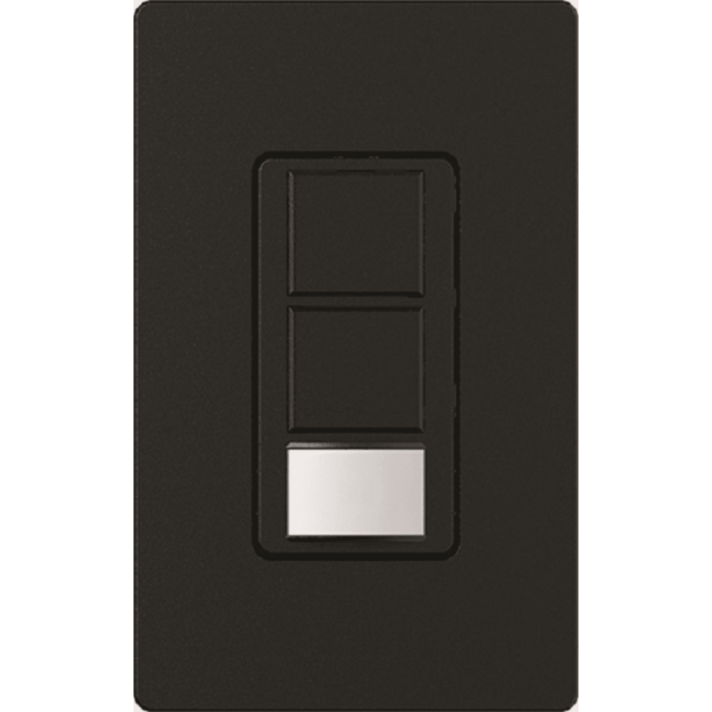 (XCT) Apagador doble con sensor de presencia, ideal para salas de entretenimiento, conferencia, etc.