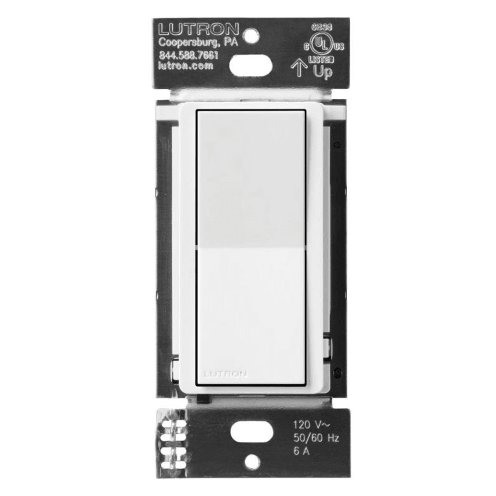 (CasetaWireless) Úselo con el dispositivo principal (atenuador inteligente Diva o interruptor) para ubicaciones múltiples: tipo escalera