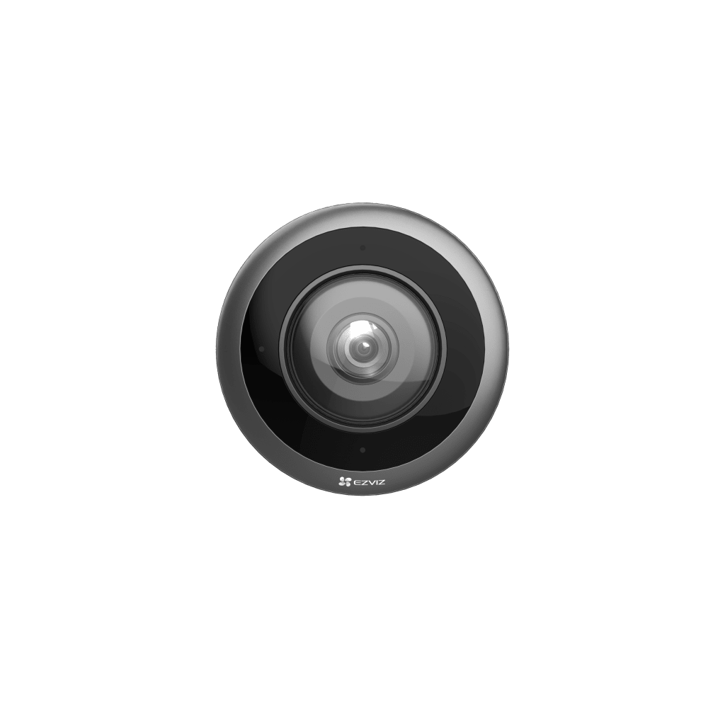 Cámara WiFi Panorámica Fisheye 360° / Resolución 3K+  / Visión Nocturna IR 10m / Detección IA Humana / Doble Banda 2.4-5GHz / Audio Bidireccional / Almacenamiento MicroSD 512GB / H.265