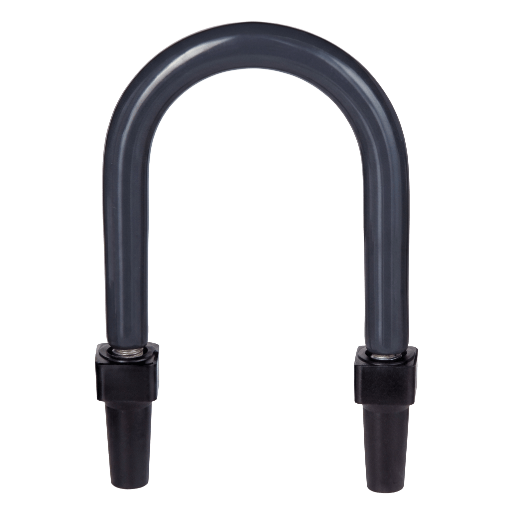 Abrazadera U de Pata Larga con Recubrimiento de PVC para Tubo de 1" (25.4 mm).
