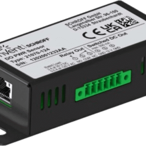 Sensor de Contacto Digital de Entrada / 12V / 2 RJ45 / Caja Metálica / 40 mts / Montaje Fácil / 16 sensores en cadena