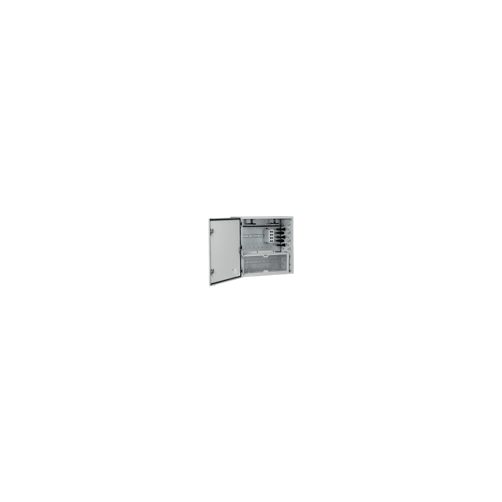 Gabinete de Zona de Instalación en Pared, Uso Industrial con Clasificación UL tipo IP66 y 4/12/4X, de 610 x 295 x 610 mm, de Acero, Color Gris