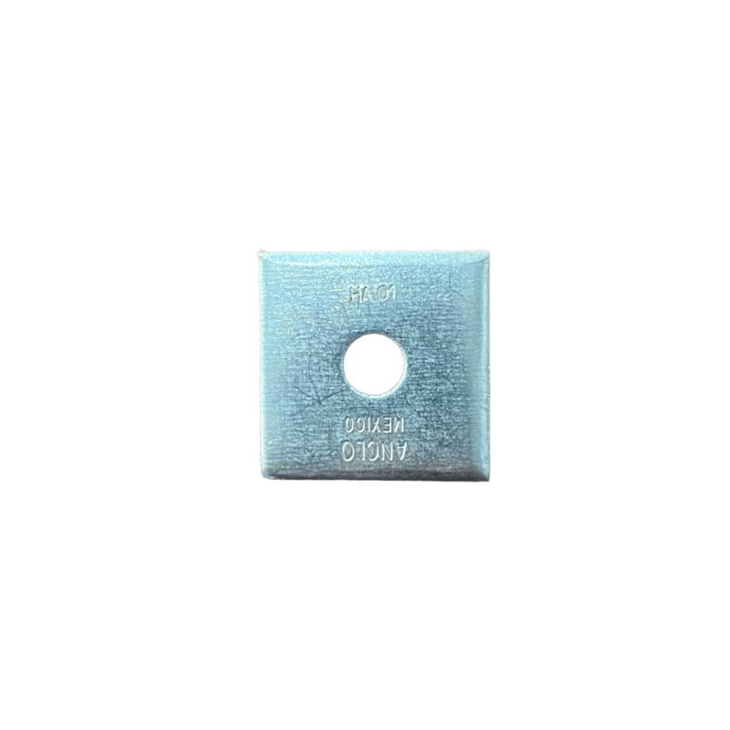 Tope Unicanal Plano para Tornillo de  3/8" ( 9.5 mm ).