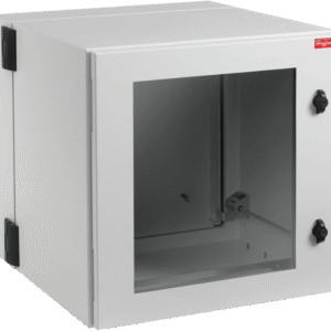 Gabinete Rack ProTek 19U, Bisagra Doble, Ventana de Vidrio, Tipo 4 12, Acero Gris RAL 7035, 922x600x610 mm, Montaje Pared