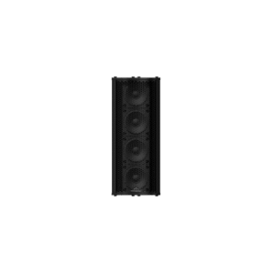 Altavoz De Arreglo Lineal Tipo Torre, 187°H/45°V, Con 4 Bocinas Alta Fidelidad, Ideal Para Entornos Reverberantes, Consumo 40W, Color Negro, Certificado UL 1480, Serie LineWave