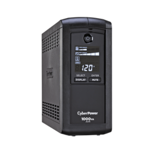UPS de 1000 VA/600 W, Topología Línea Interactiva, Entrada 120 Vca NEMA 5-15P, Tipo Mini Torre, Con 9 Tomas NEMA 5-15R