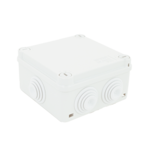Caja de Derivación Estanca / 6 Entradas / IP55 / IK08 / 100x100x50 mm / Libre de Halógenos / -24 a 60°C