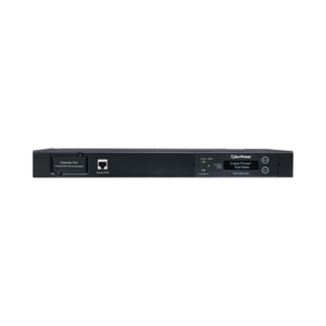 PDU ATS (Fuente Redundante Auto-transferible) Medible, Para Distribución de Energía, 2 Entradas 120 Vca NEMA5-15P, Con 10 Salidas NEMA 5-15R, Horizontal 19in, 1UR