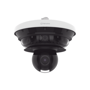 Cámara IP Multisensor + PTZ / 4 Sensores 4K + 2 MP 40X Zoom / WDR 150 dB / Almacenamiento Edge 1 TB / IP66 / IK10 / Operación -40 °C a 50 °C (-40 °F a 122 °F)