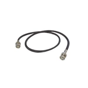 Cable Coaxial RG-59U-SYS-COBRE (30 cm) Cinta Poliester, 40% Malla-Aluminio, BNC Macho-BNC Macho.