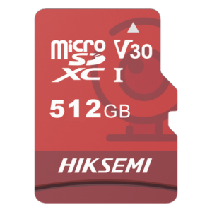 MicroSD HIKSEMI NEO Plus / 512 GB / 95 MB/s Lectura / 60 MB/s Escritura / Clase 10 U3 / TLC NAND / Especializada Para Videovigilancia 24/7