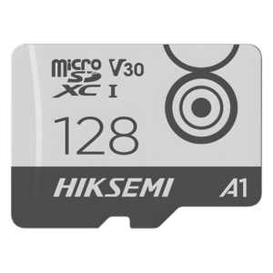 MicroSD HIKSEMI CITY GO / 128 GB / 100 MB/s Lectura / 90 MB/s Escritura / Clase 10 U3 V30 / TLC NAND / Especializada Para Videovigilancia Móvil 24/7