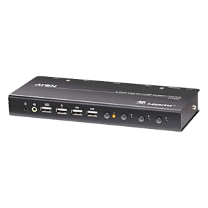 Switch KVMP USB HDMI 4witch KVM HDMI 4 Puertos | 4K DCI | USB 2.0 | Hotkeys | Video DynaSync | Plug & Play