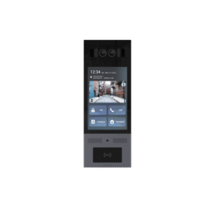 Frente de Calle Antivandálico IK10 / Incluye montaje / Administración 100% en la Nube / Notificación a APP / Llamada Telefónica / ANDROID / SIP / ONVIF /Reconocimiento Facial / QR y PIN para Visitas / IP66 / Bluetooth / NFC
