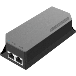 Inyector PoE / MultiGigabit 2.5Gbps / 60W IEEE 802.3bt / 100~240VAC / 54VDC / 0°C a 45°C / Certificado FCC CE RCM IC