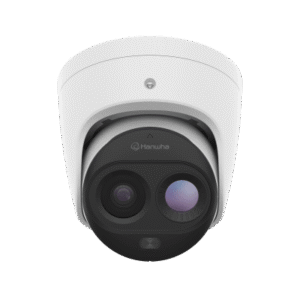 Cámara Térmica Bi-Espectro / Sensor Térmico QVGA / Visible 3 Megapixel / Rango -10°C a 450°C / Detección Temprana de Incendios con AI / IP66/IP67 IK09 / PoE
